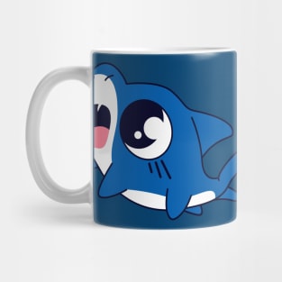 Blue Baby Shark Mug